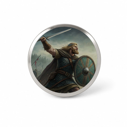 Beowulf Viking Legend Novelty Hat Backpack Lapel Pin