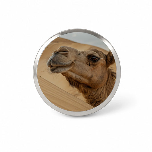 Camel Desert Wildlife Nature Novelty Hat Backpack Lapel Pin