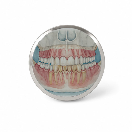Dental X-Ray Teeth Dentist Novelty Hat Backpack Lapel Pin