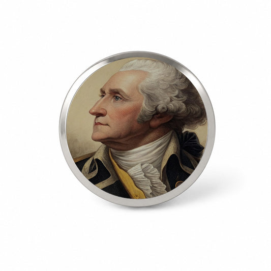 George Washington First President Novelty Hat Backpack Lapel Pin