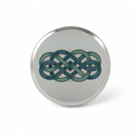 Irish Celtic Intricate Knot Novelty Hat Backpack Lapel Pin