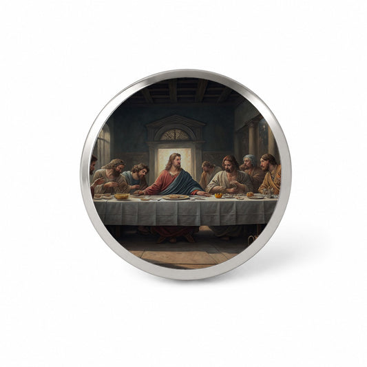 Last Supper Da Vinci Inspired Novelty Hat Backpack Lapel Pin