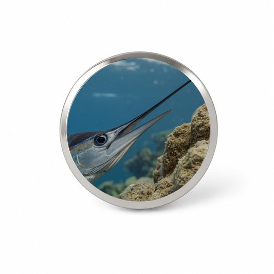 Swordfish Deep Sea Reef Novelty Hat Backpack Lapel Pin