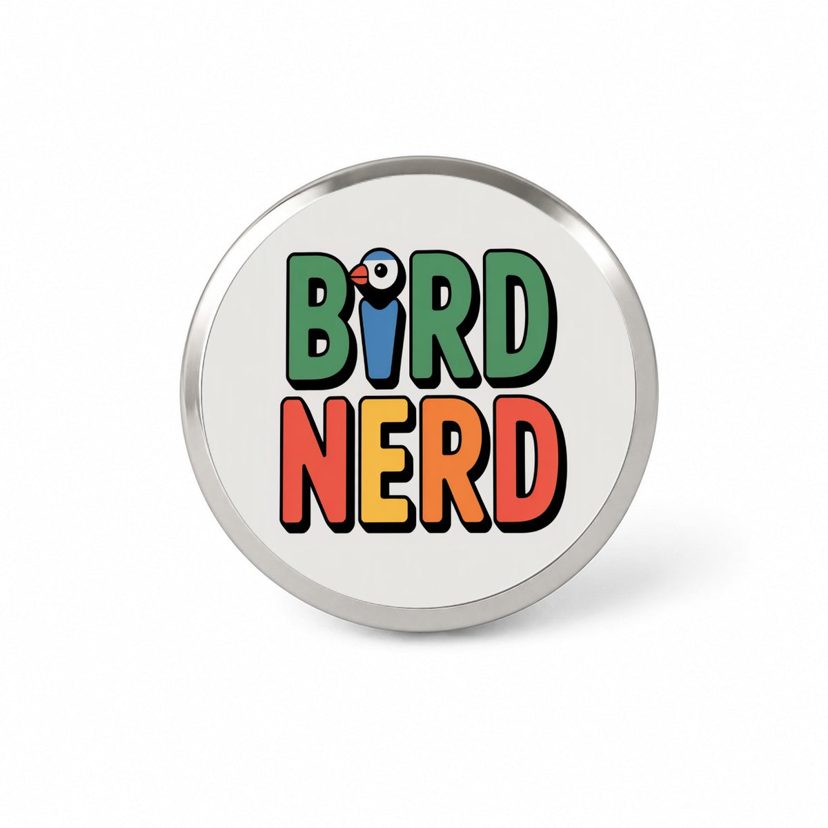 Bird Nerd Birding Watching Funny Novelty Hat Backpack Lapel Pin