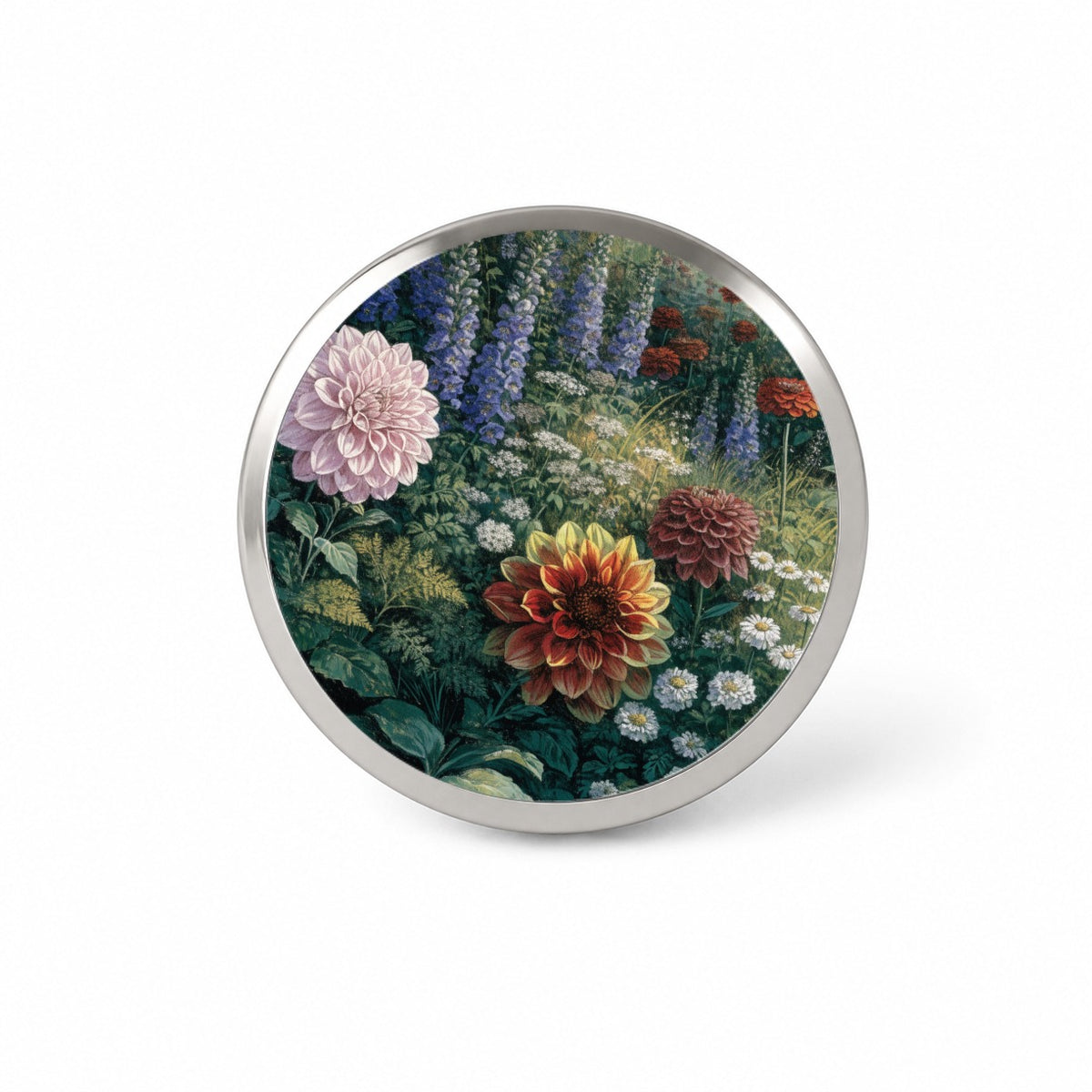 Cut Flower Cottage Garden Novelty Hat Backpack Lapel Pin