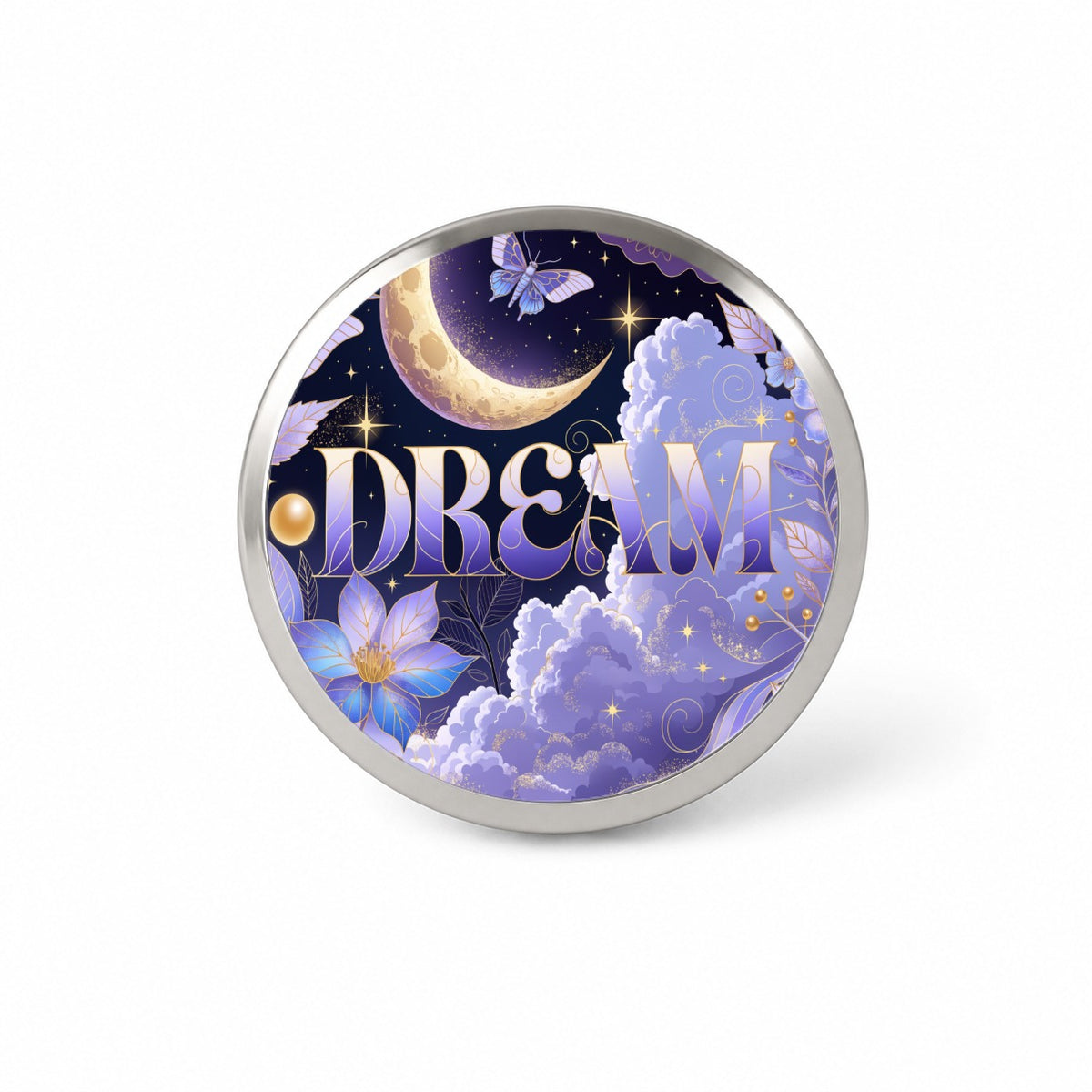 Dream Moon Sky Dreamer Novelty Hat Backpack Lapel Pin
