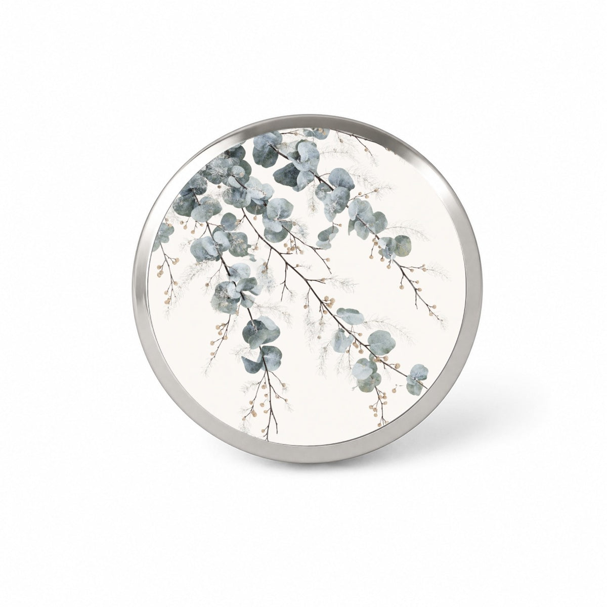 Eucalyptus Botanical Branches Novelty Hat Backpack Lapel Pin