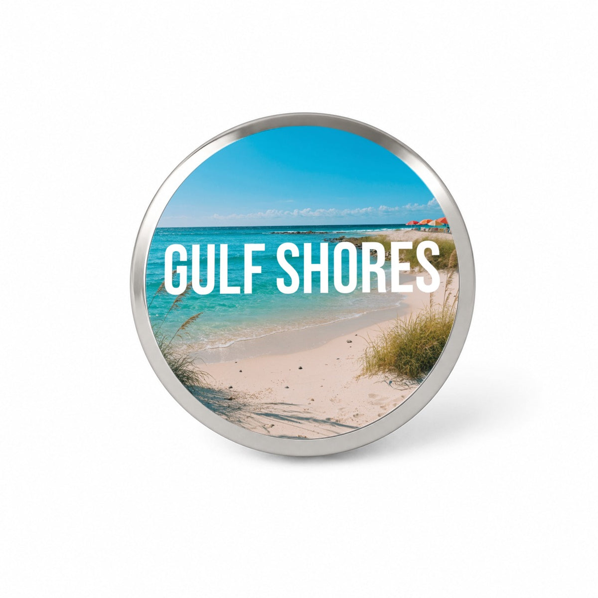 Gulf Shores Alabama Travel Novelty Hat Backpack Lapel Pin