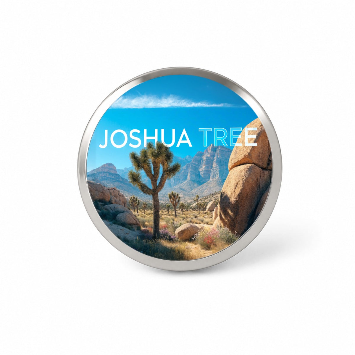 Joshua Tree California Travel National Park Novelty Hat Backpack Lapel Pin