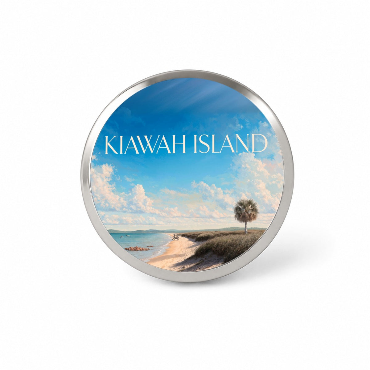 Kiawah Island South Carolina Travel Novelty Hat Backpack Lapel Pin