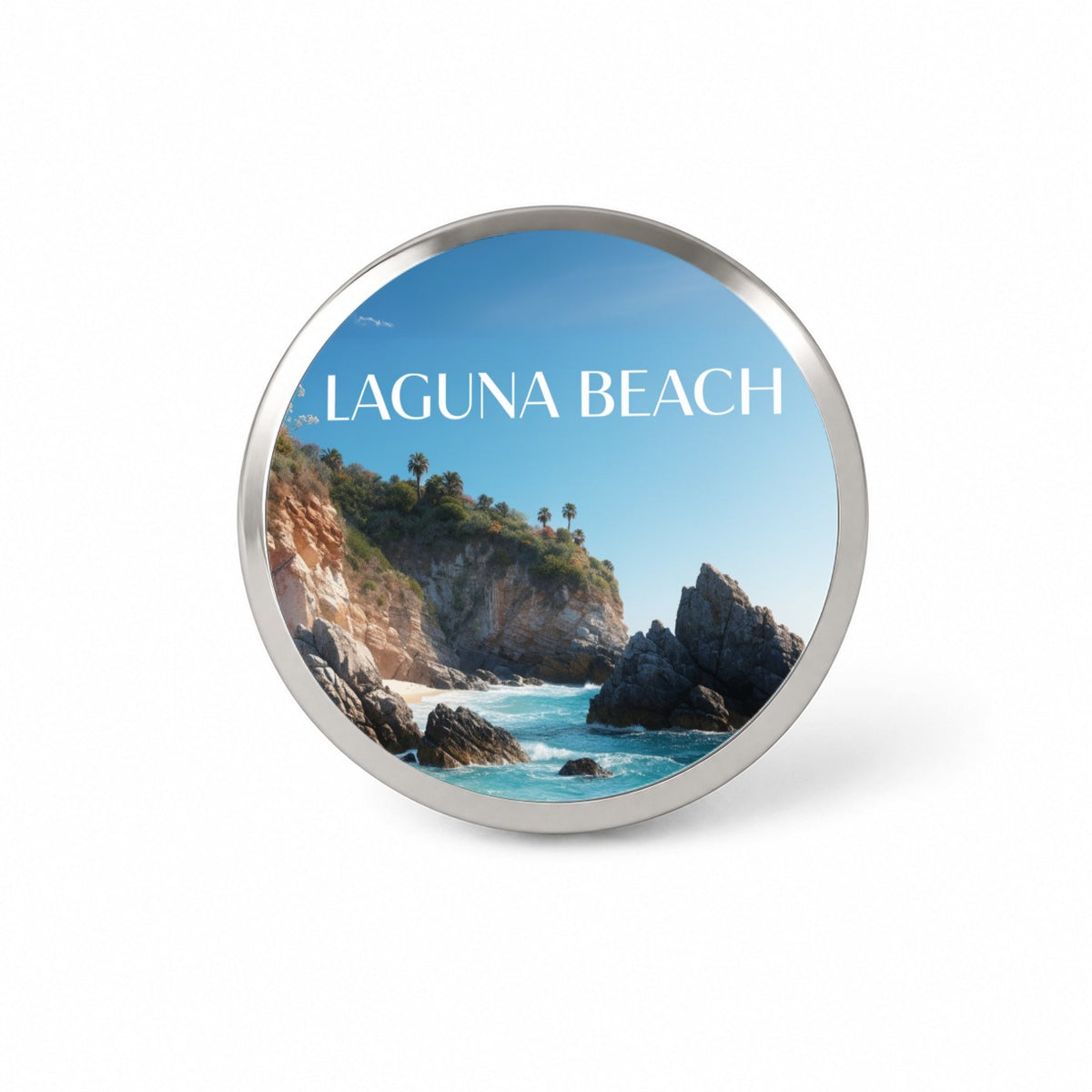 Laguna Beach California Travel Novelty Hat Backpack Lapel Pin