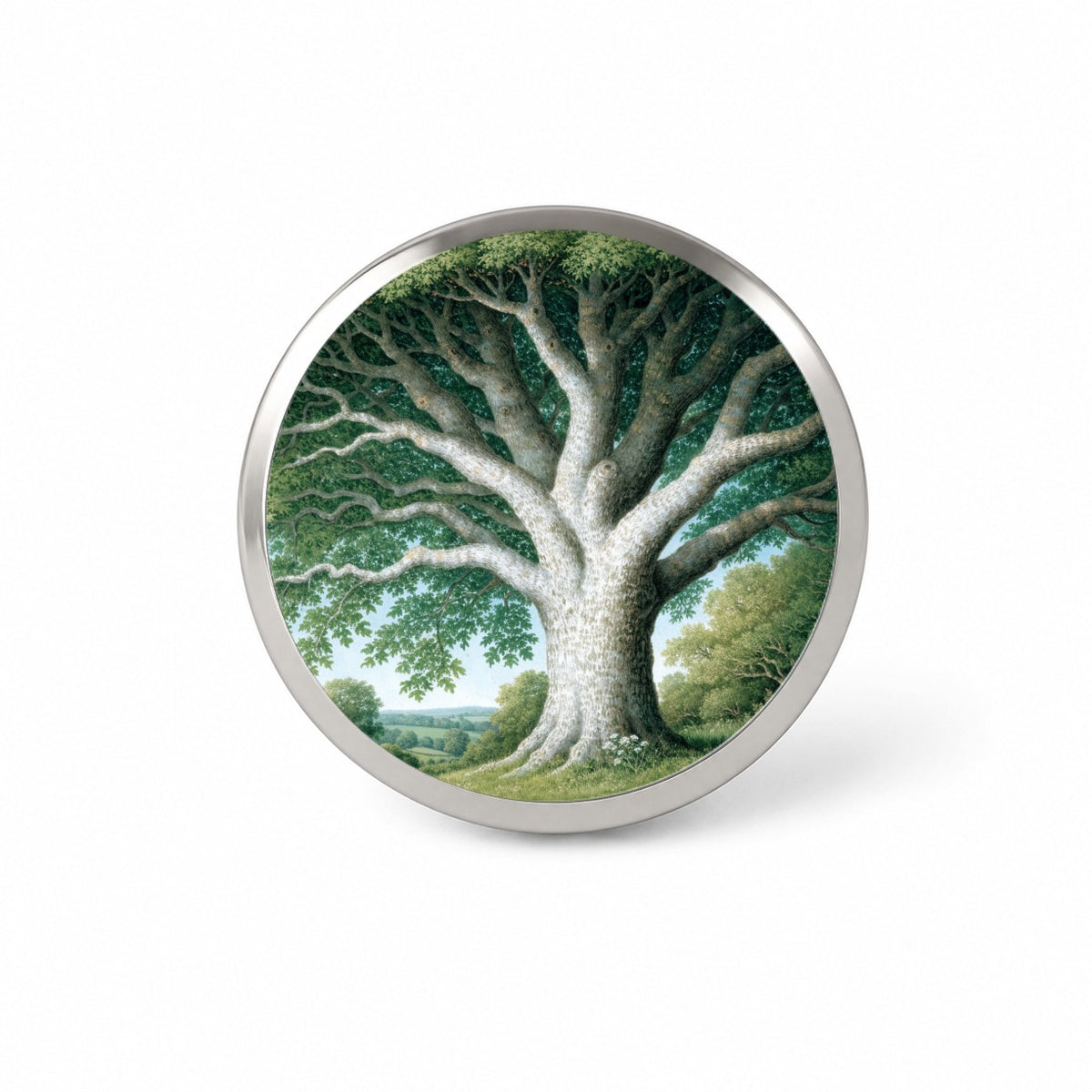 Majestic Sycamore Tree Novelty Hat Backpack Lapel Pin