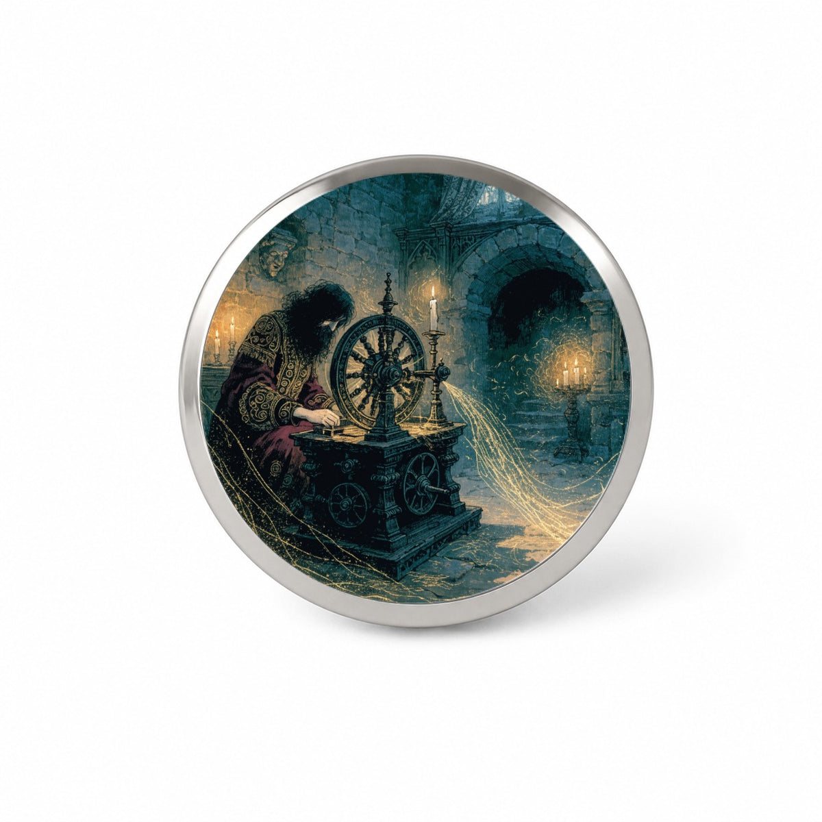 Rumpelstiltskin Fairy Tale Novelty Hat Backpack Lapel Pin