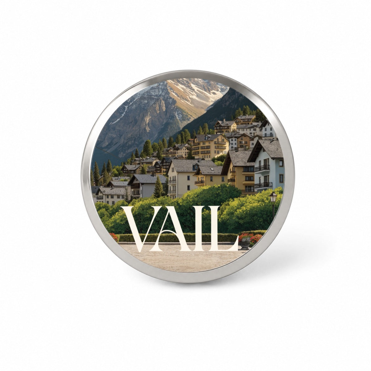 Vail Colorado Travel Novelty Hat Backpack Lapel Pin