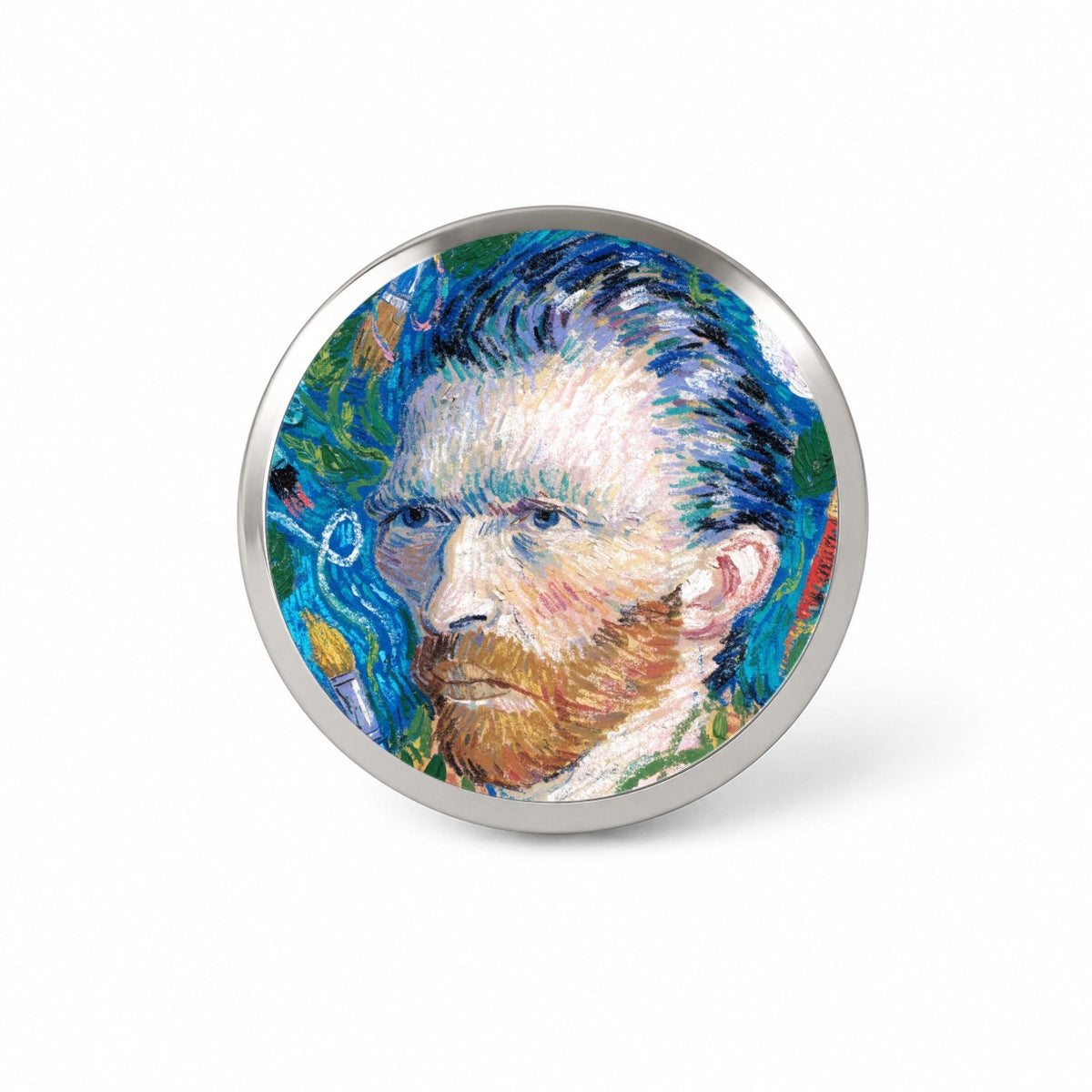 Vincent Van Gogh Artist Novelty Hat Backpack Lapel Pin