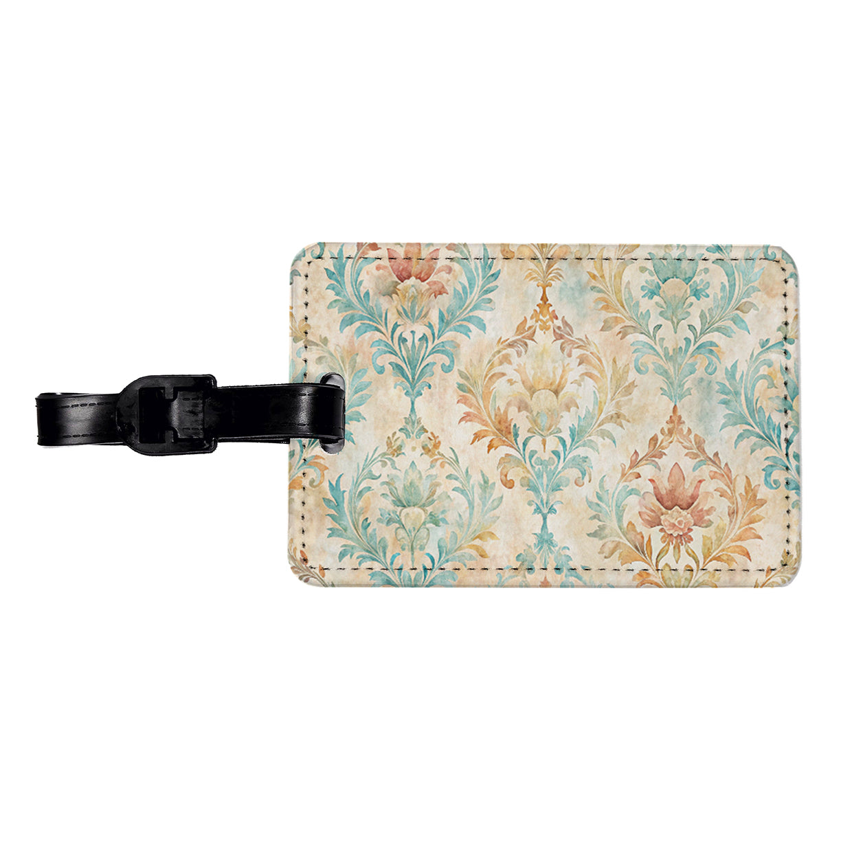 Beautiful Wallpaper Travel Faux Leather Luggage Tag