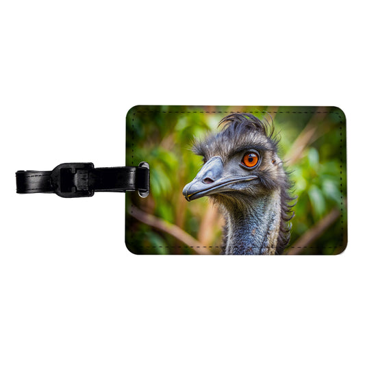 Emu Travel Faux Leather Luggage Tag