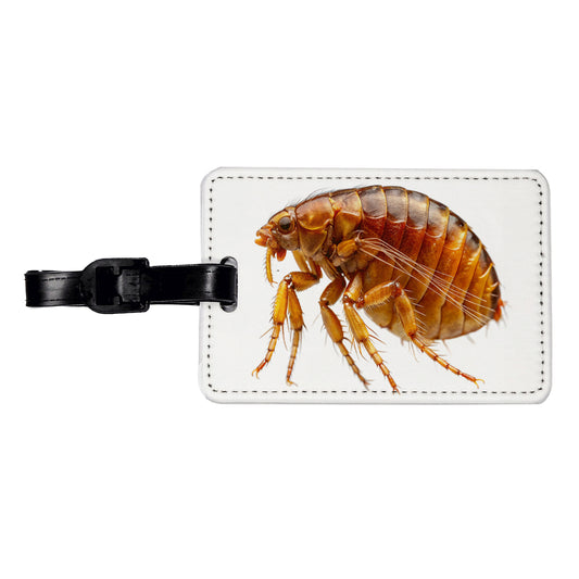 Flea Travel Faux Leather Luggage Tag