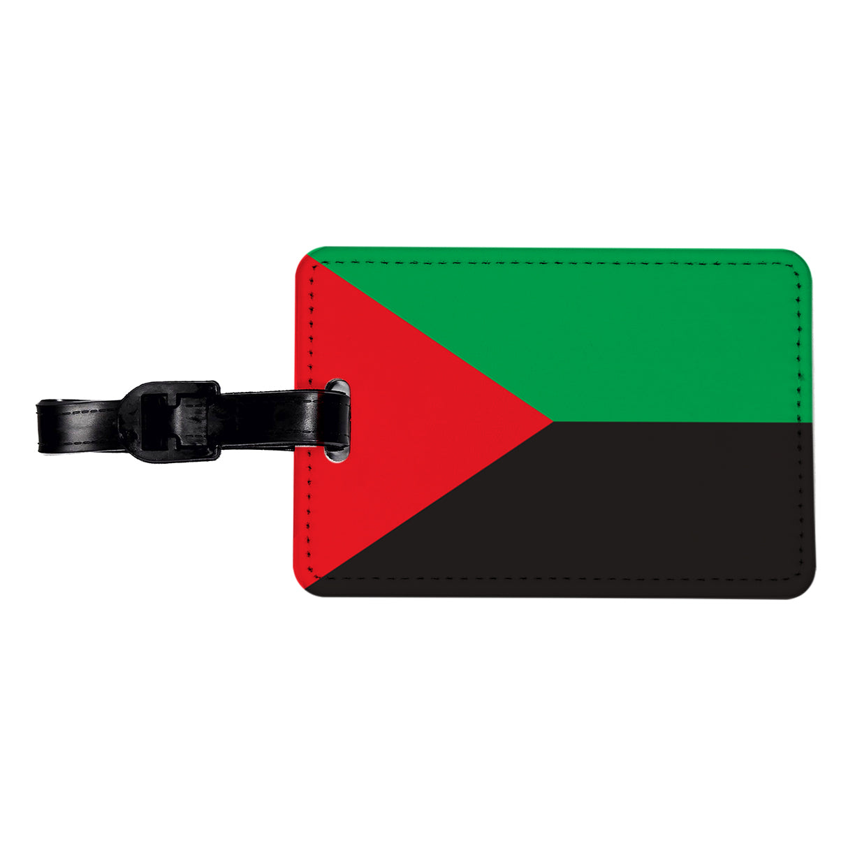 Martinique Country Flag Travel Faux Leather Luggage Tag