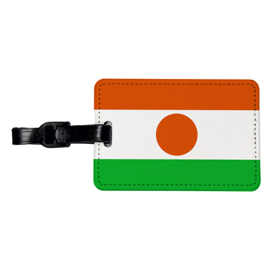 Niger (the) Country Flag Travel Faux Leather Luggage Tag