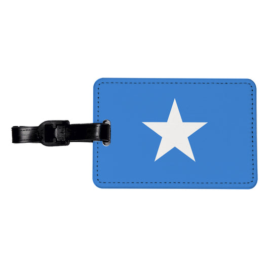 Somalia Country Flag Travel Faux Leather Luggage Tag