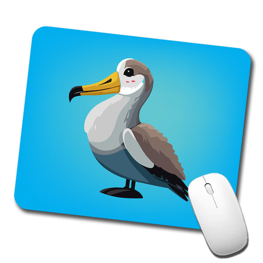 Albatross Bird Low Profile Mouse Pad Mat