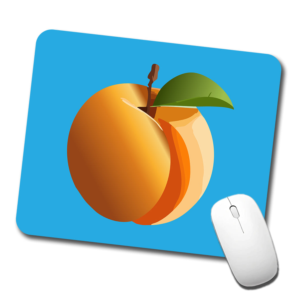 Apricot Fruit Low Profile Mouse Pad Mat