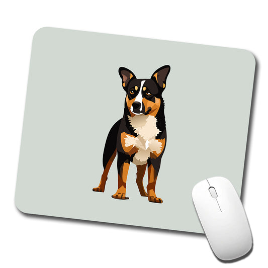 Australian Cattle Dog Standing Low Profile Mouse Pad Mat