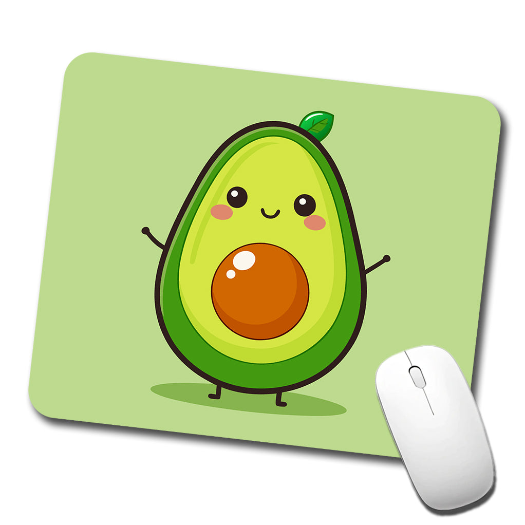 Avocado Cute Low Profile Mouse Pad Mat