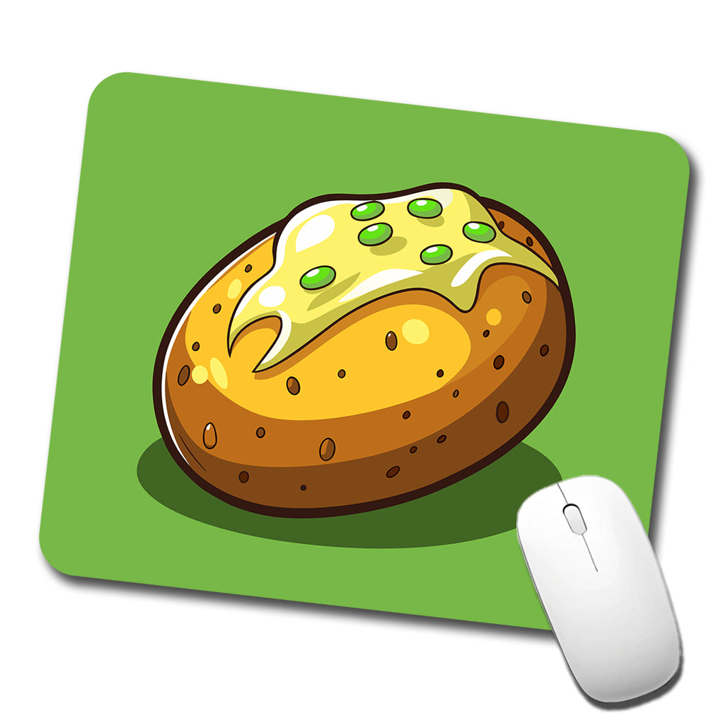Baked Potato with Butter Low Profile Mouse Pad Mat