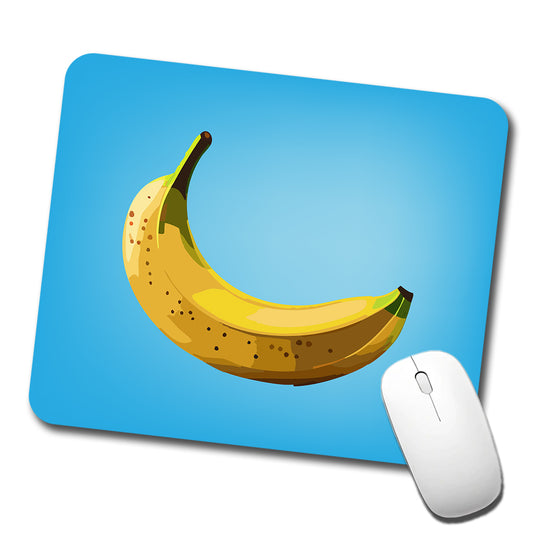 Banana Single Fruit Low Profile Mouse Pad Mat