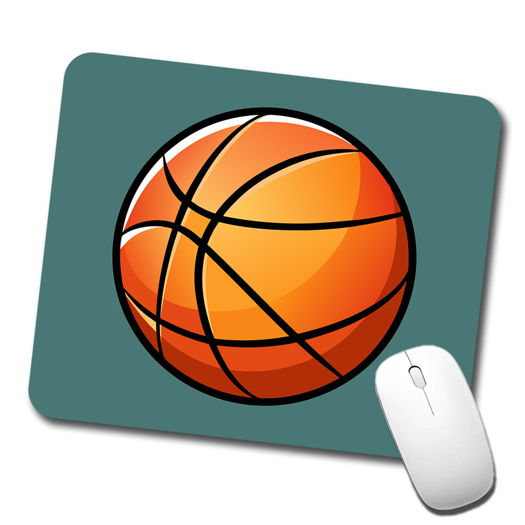 Basketball Ball Sport Low Profile Mouse Pad Mat