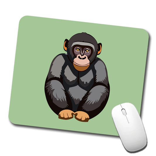 Bonobo Pygmy Chimpanzee Primate Africa Low Profile Mouse Pad Mat