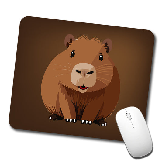 Capybara Happy Low Profile Mouse Pad Mat