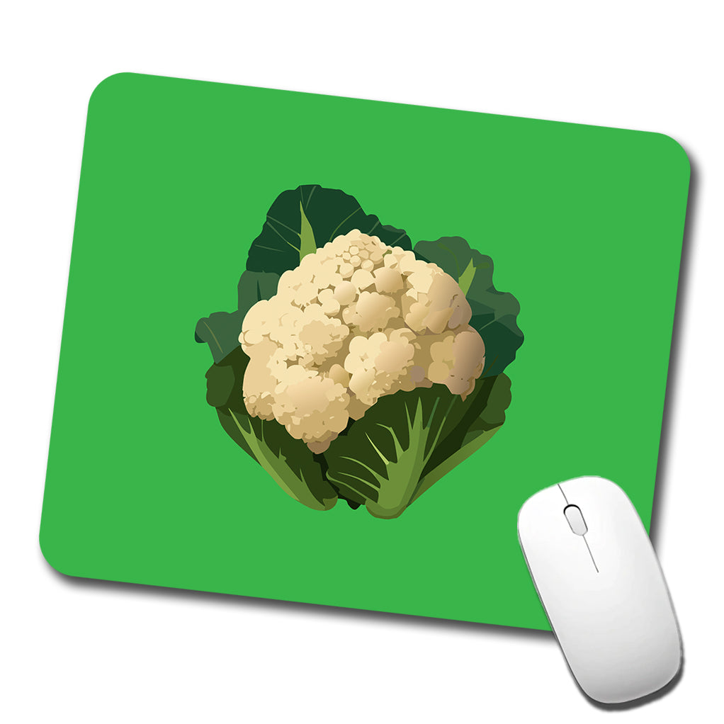 Cauliflower Vegetable Low Profile Mouse Pad Mat