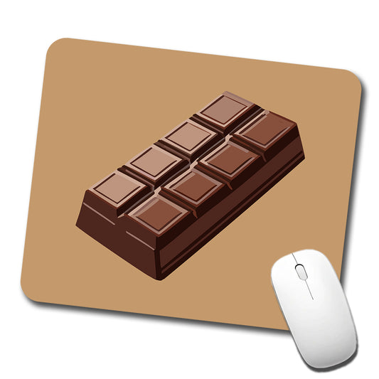 Chocolate Bar Candy Low Profile Mouse Pad Mat