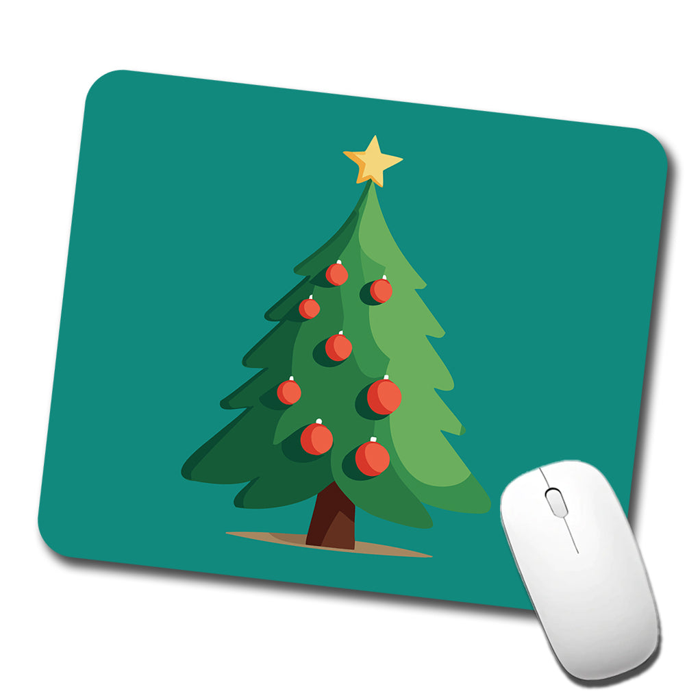 Christmas Tree Cute Low Profile Mouse Pad Mat