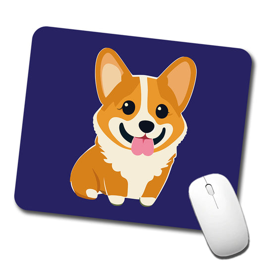 Corgi Dog Sweet Low Profile Mouse Pad Mat