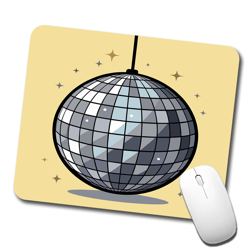 Disco Ball Low Profile Mouse Pad Mat