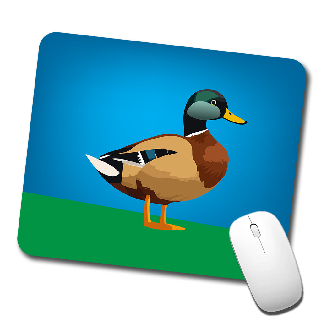 Duck Standing Profile Low Profile Mouse Pad Mat