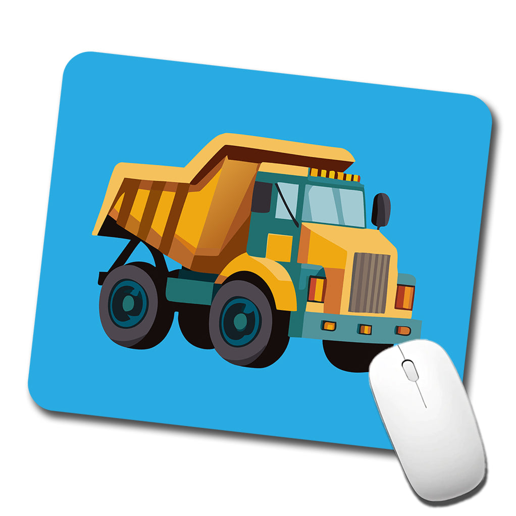 Dump Truck Cute Low Profile Mouse Pad Mat