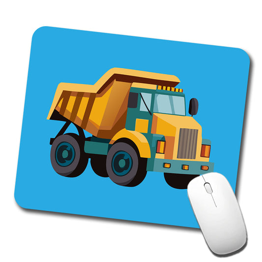 Dump Truck Cute Low Profile Mouse Pad Mat
