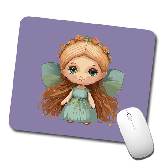 Fairy Cottagecore Pixie Low Profile Mouse Pad Mat