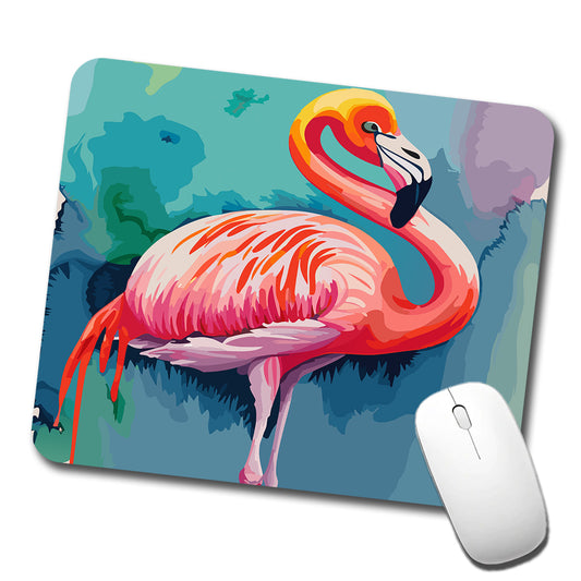 Flamingo Colorful Low Profile Mouse Pad Mat