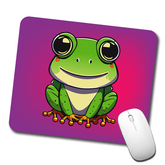 Frog Smiling Low Profile Mouse Pad Mat