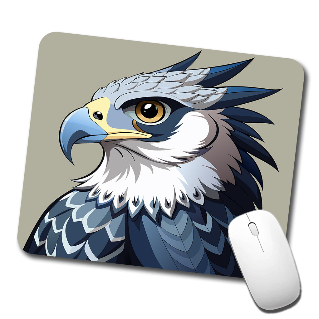 Harpy Eagle Profile Low Profile Mouse Pad Mat