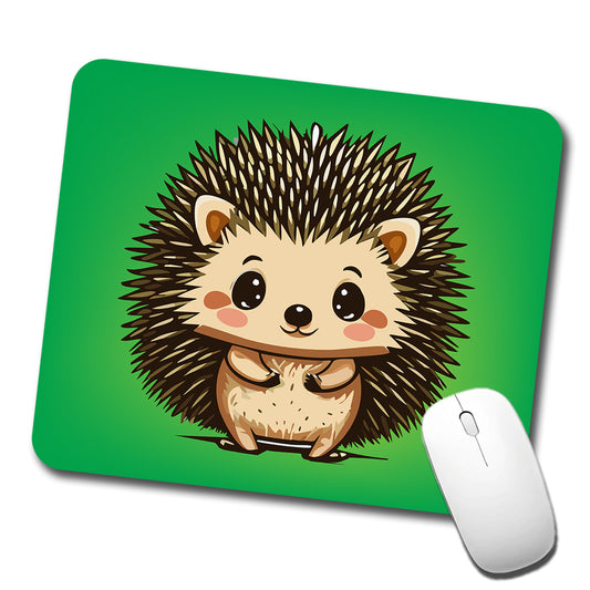 Hedgehog Cute Low Profile Mouse Pad Mat