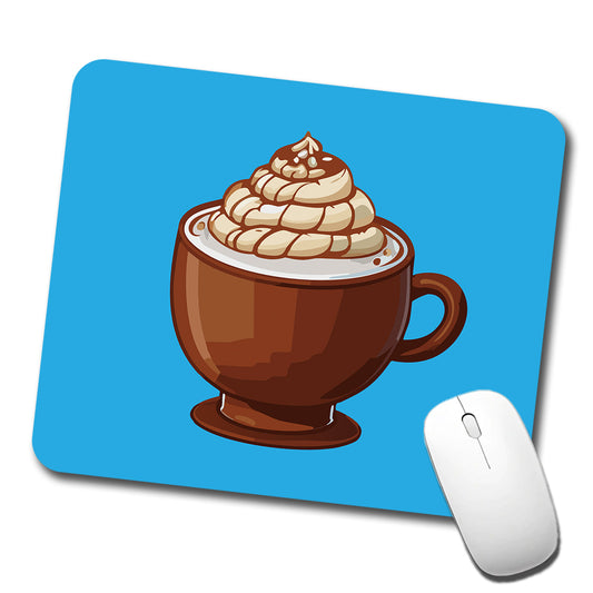 Hot Chocolate Cocoa Low Profile Mouse Pad Mat