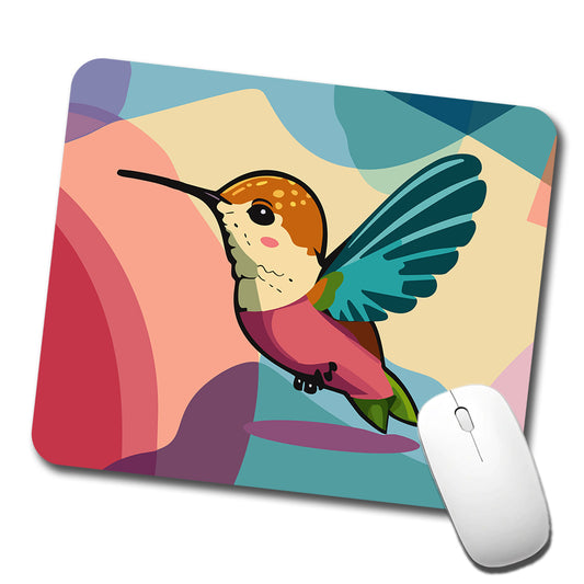 Hummingbird Cute Low Profile Mouse Pad Mat
