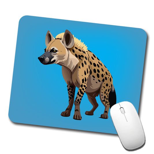 Hyena African Animal Low Profile Mouse Pad Mat